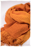 Persimmon Crush Organic Silk Scarf