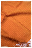 Persimmon Crush Organic Silk Scarf