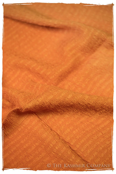 Persimmon Crush Organic Silk Scarf