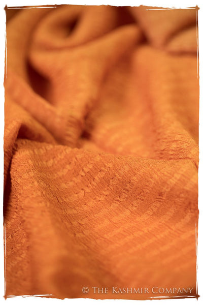 Persimmon Crush Organic Silk Scarf