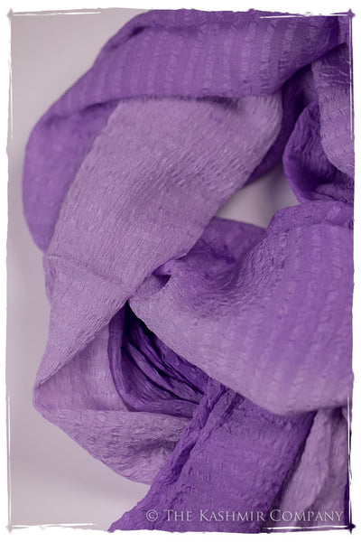 Dewberry Crush Organic Silk Scarf