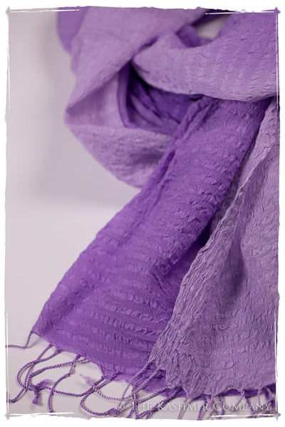 Dewberry Crush Organic Silk Scarf