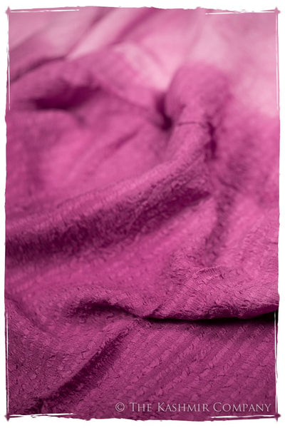 Raspberry Rose Crush Organic Silk Scarf