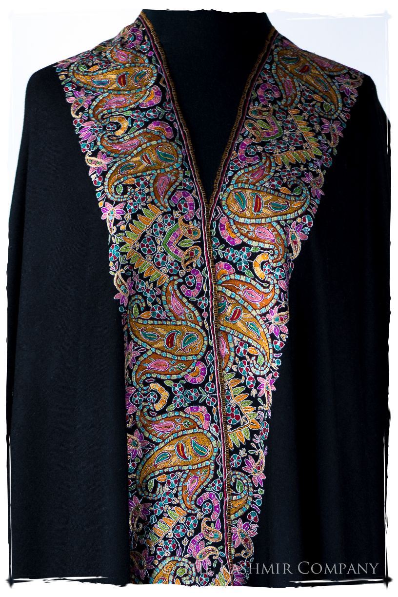 Orient de nuit de l'Française - Grand Pashmina Wide Shawl