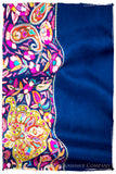 Sápphire du Cachemiré - Grand Pashmina Shawl