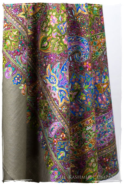 The Kashmir is Forever - Grand Jamawar Pashmina Shawl