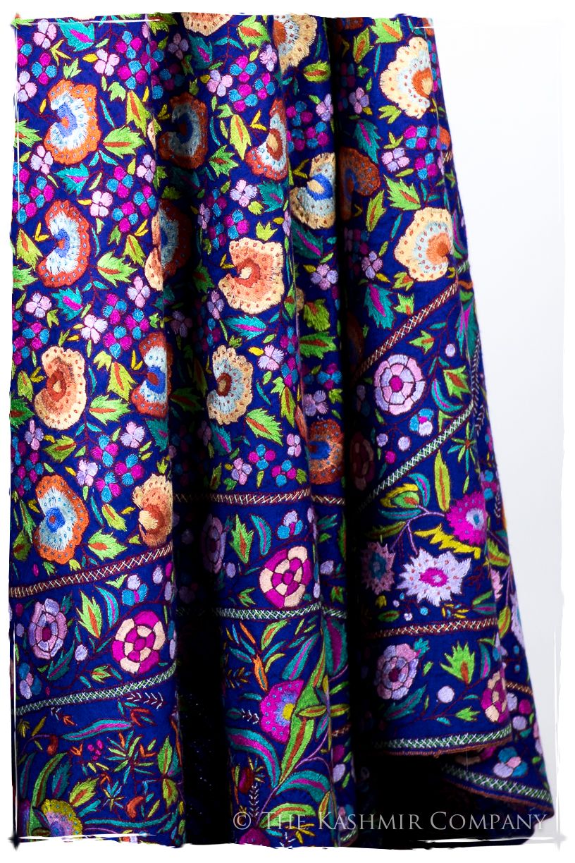 Fleur Tropicale Capri - Grand Pashmina Shawl