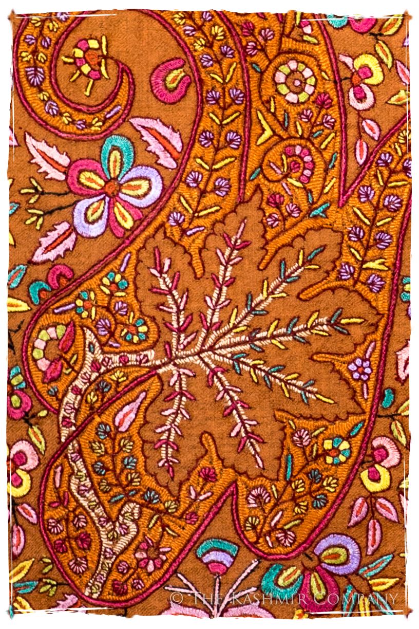 Sunset at Taj - Grand Pashmina Shawl