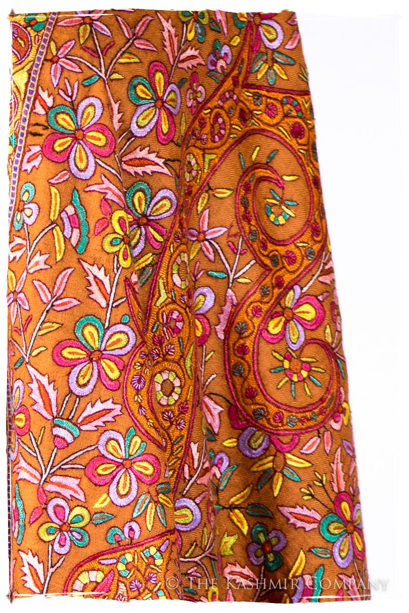 Sunset at Taj - Grand Pashmina Shawl
