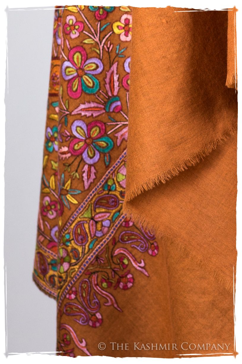 Sunset at Taj - Grand Pashmina Shawl