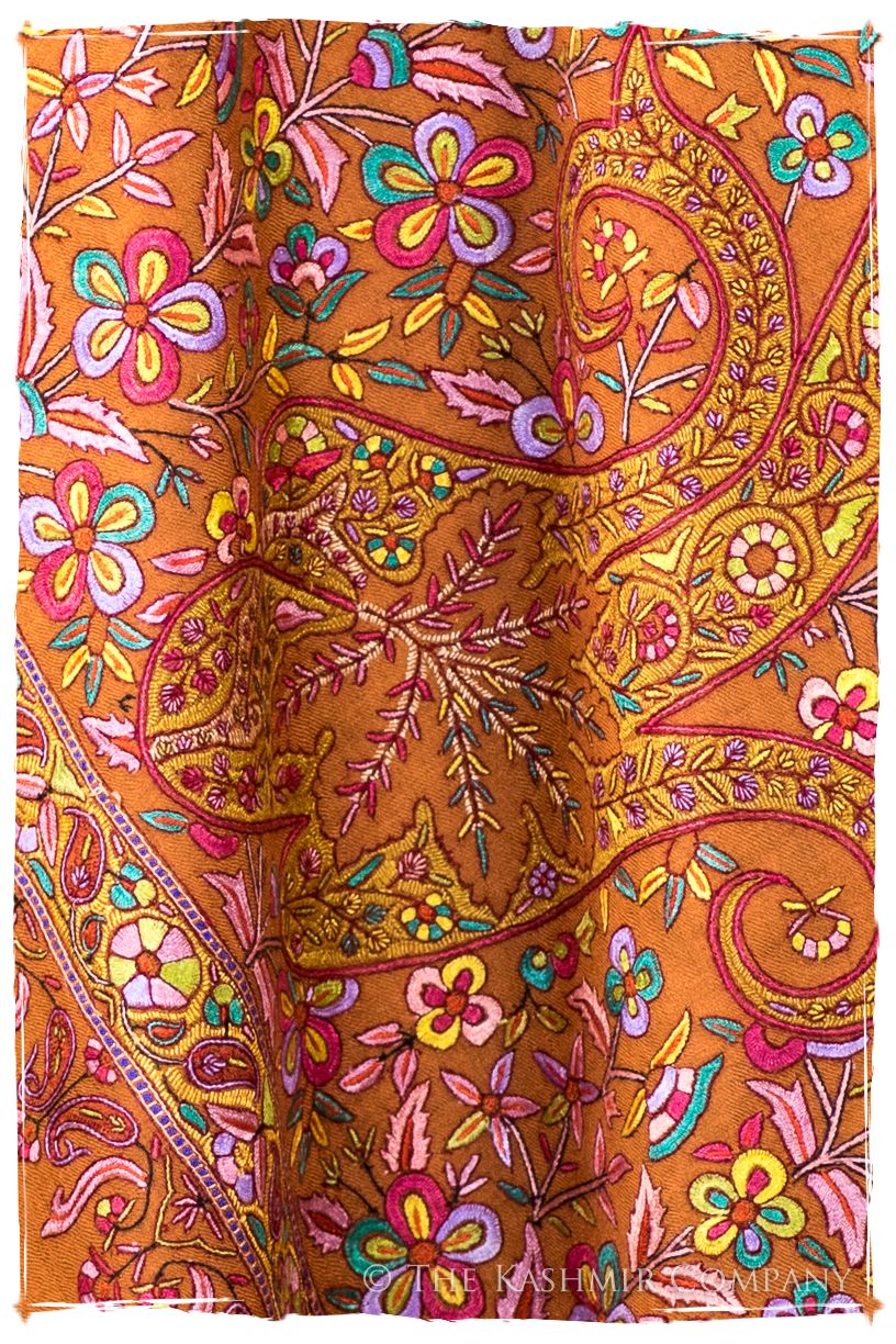 Sunset at Taj - Grand Pashmina Shawl