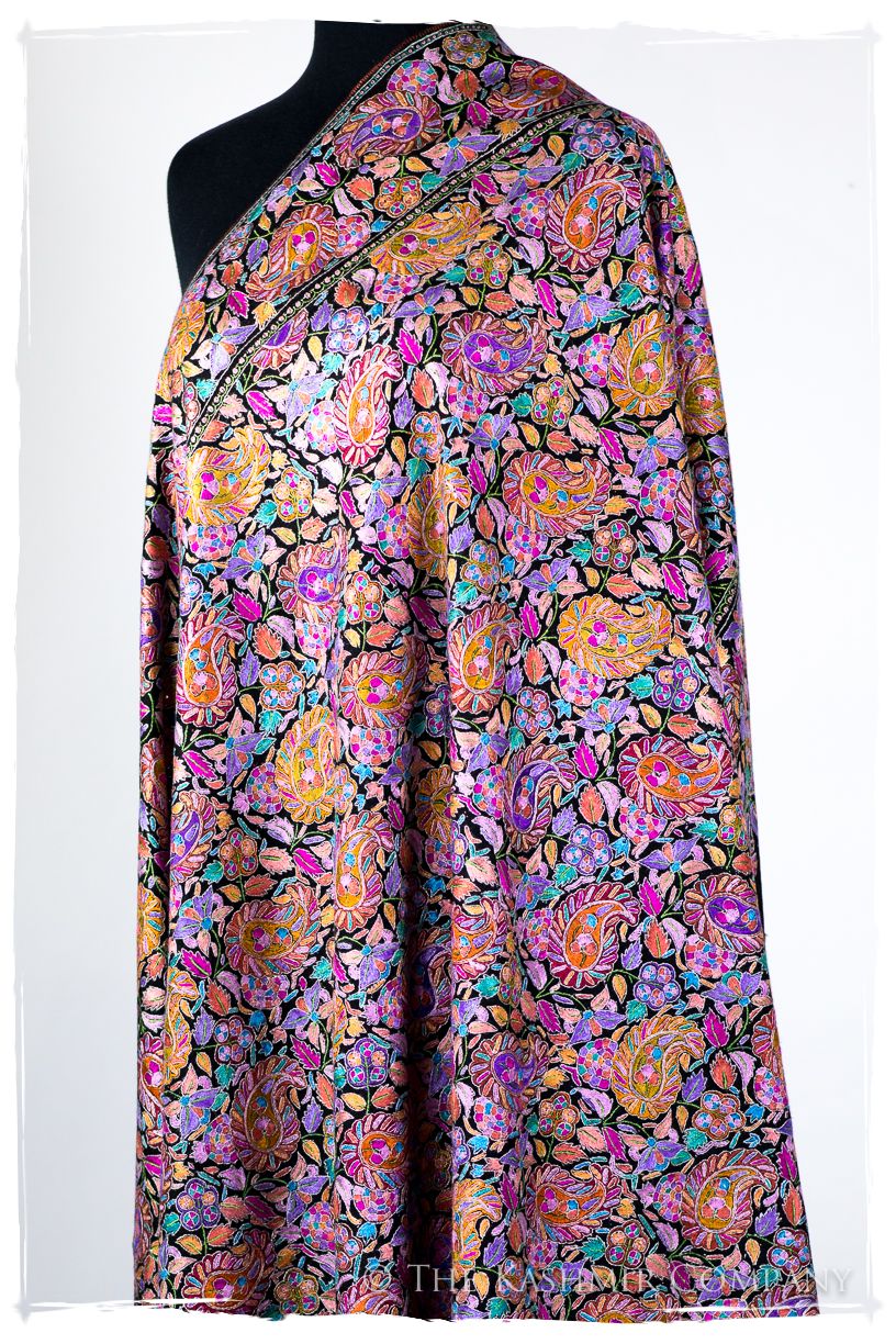 Trésor du Nur Jahan - Grand Pashmina Shawl