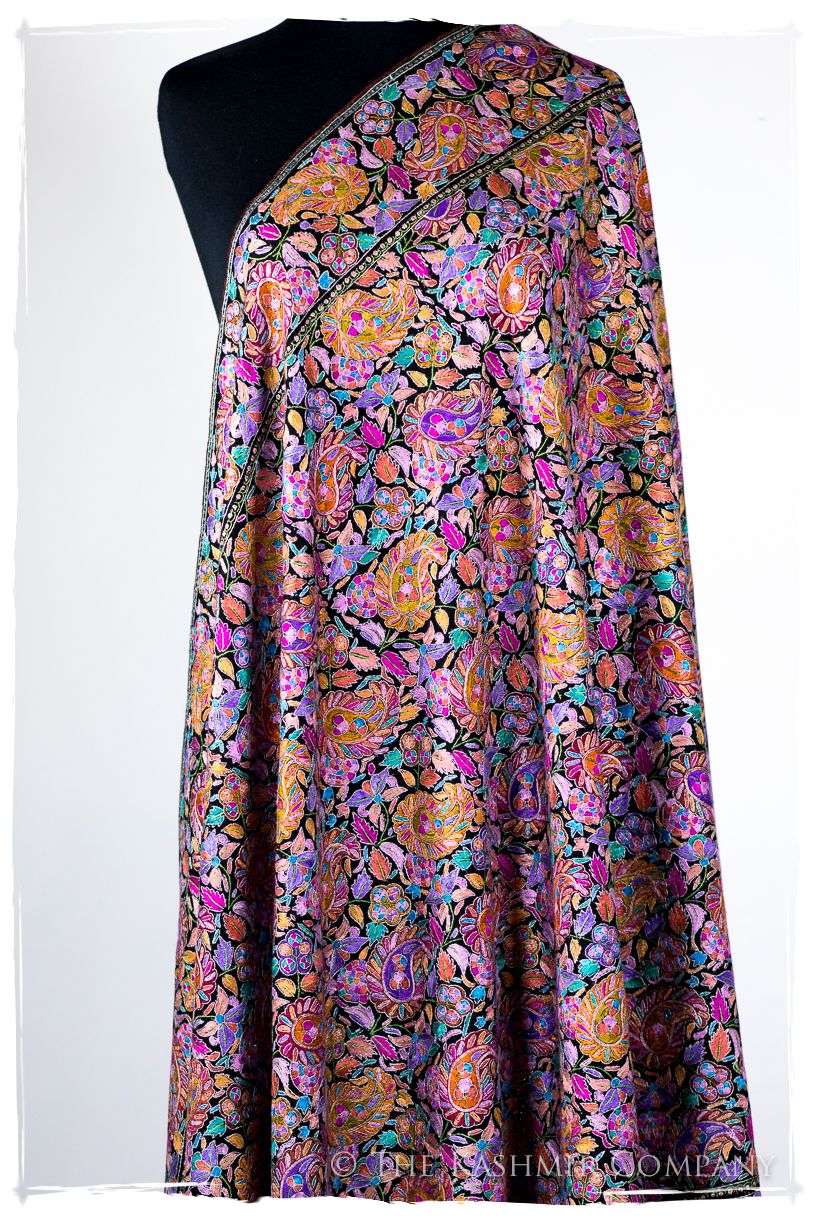 Trésor du Nur Jahan - Grand Pashmina Shawl