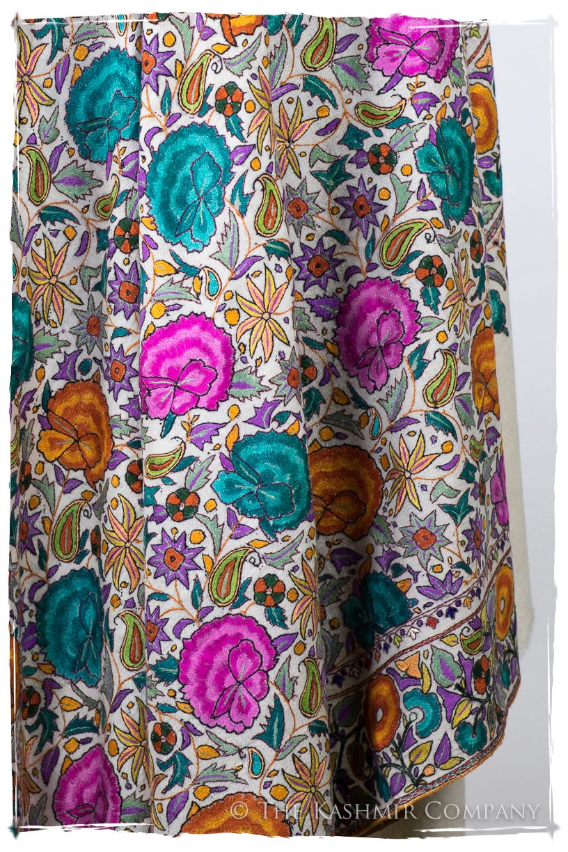 Bijoux Kundan Mughal - Grand Jamawar Pashmina Shawl