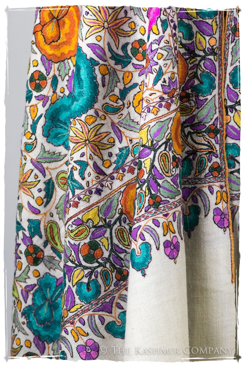 Bijoux Kundan Mughal - Grand Jamawar Pashmina Shawl