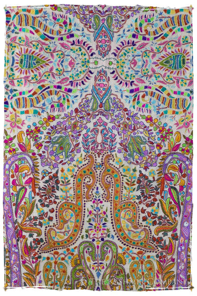 Français Pari Paisley - Grand Pashmina Shawl