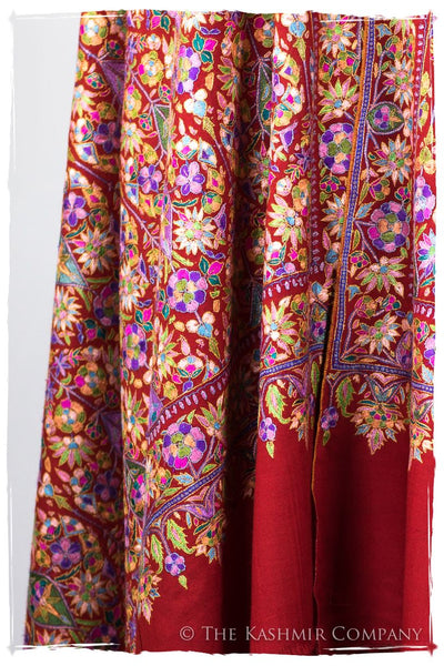 The Rouge Kaleidoscope - Grand Pashmina Shawl