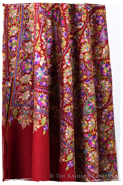 The Rouge Kaleidoscope - Grand Pashmina Shawl