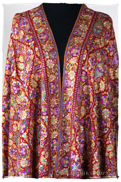 The Rouge Kaleidoscope - Grand Pashmina Shawl