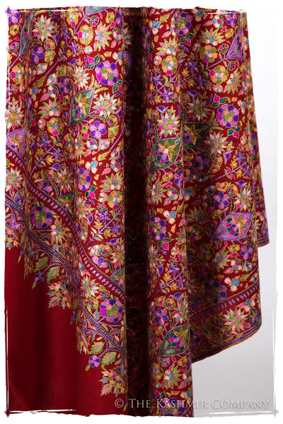 The Rouge Kaleidoscope - Grand Pashmina Shawl