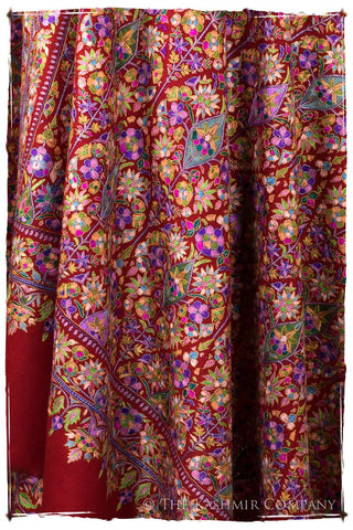 The Rouge Kaleidoscope - Grand Pashmina Shawl