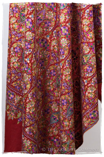 The Rouge Kaleidoscope - Grand Pashmina Shawl