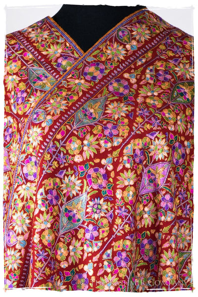 The Rouge Kaleidoscope - Grand Pashmina Shawl