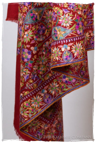 The Rouge Kaleidoscope - Grand Pashmina Shawl