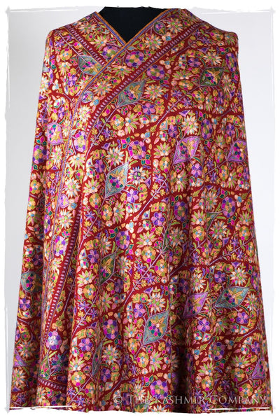 The Rouge Kaleidoscope - Grand Pashmina Shawl