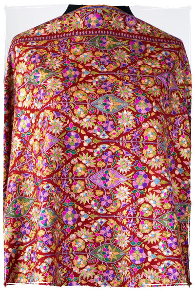 The Rouge Kaleidoscope - Grand Pashmina Shawl