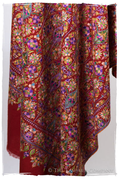 The Rouge Kaleidoscope - Grand Pashmina Shawl