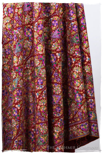 The Rouge Kaleidoscope - Grand Pashmina Shawl