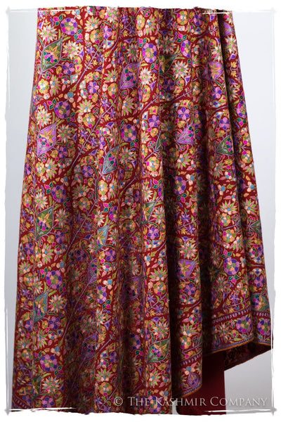 The Rouge Kaleidoscope - Grand Pashmina Shawl