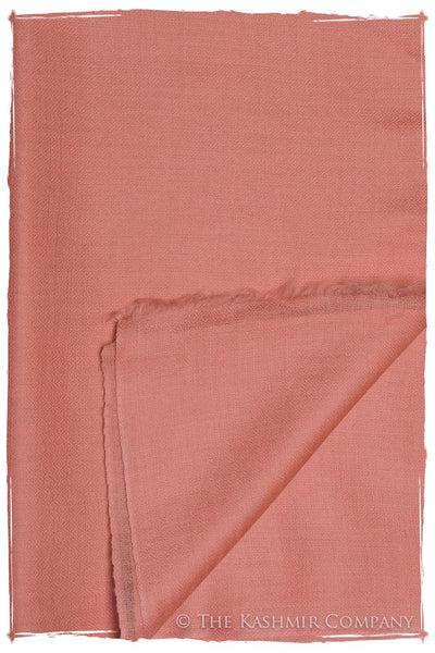 Eyes de Bulbul Peach Amber Cashmere Scarf