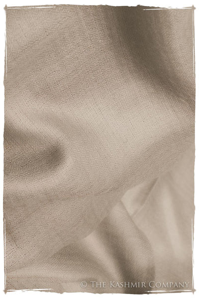 Eyes de Bulbul Ivory Cashmere Scarf