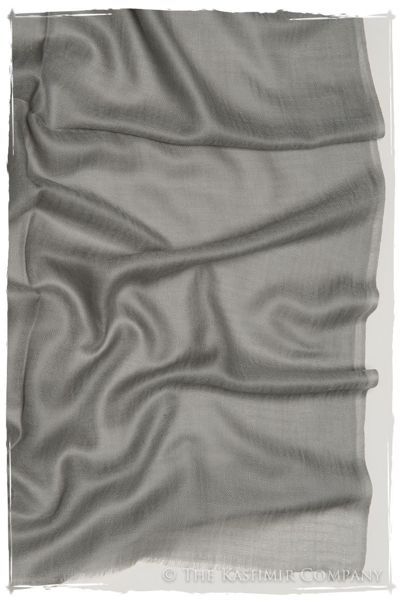 Eyes de Bulbul Glacier Gray Cashmere Scarf