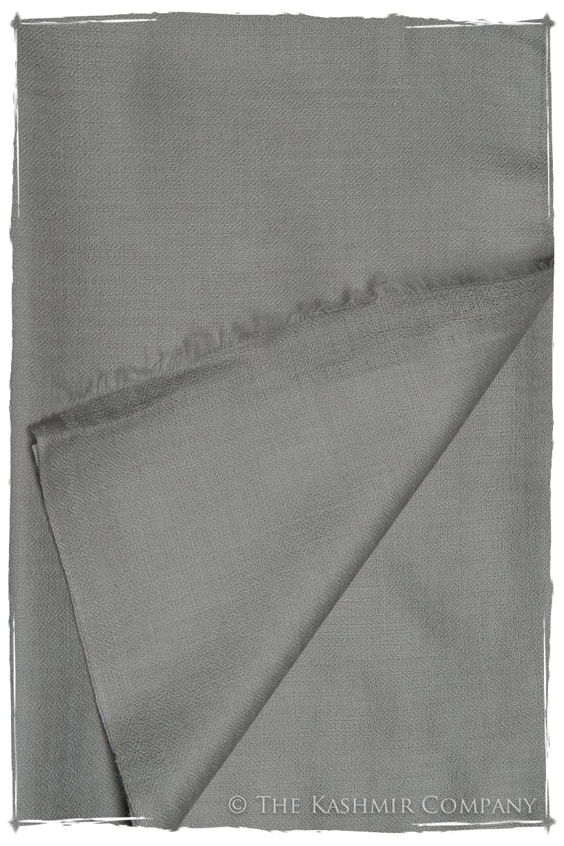 Eyes de Bulbul Glacier Gray Cashmere Scarf