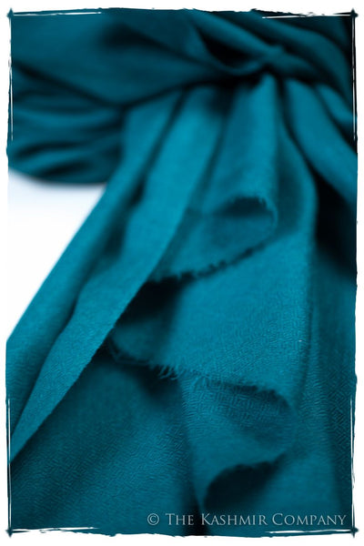 Bul Bul Malibu Blue Kashmir Wool Scarf