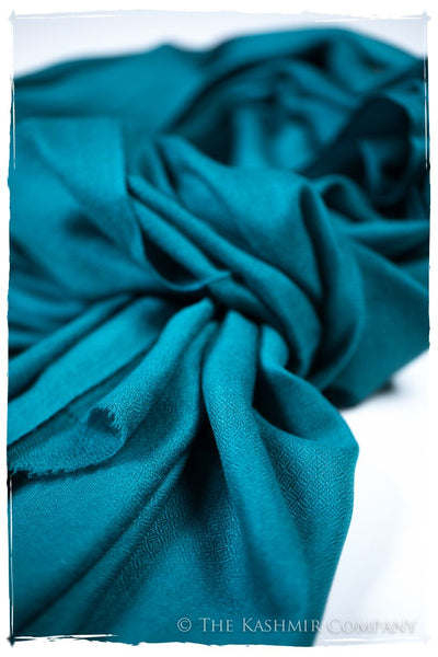 Bul Bul Malibu Blue Kashmir Wool Scarf