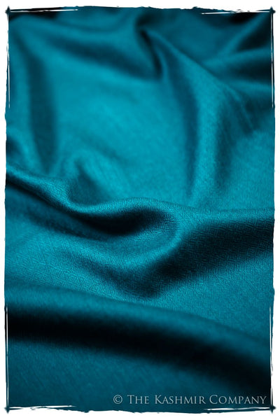 Bul Bul Malibu Blue Kashmir Wool Scarf
