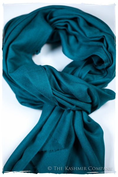 Bul Bul Malibu Blue Kashmir Wool Scarf