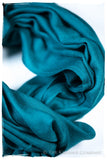 Bul Bul Malibu Blue Kashmir Wool Scarf