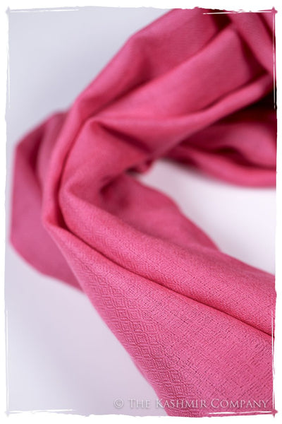 Bul Bul Carmine Kashmir Wool Scarf