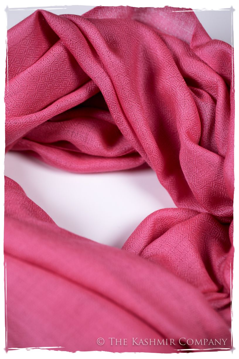 Bul Bul Carmine Kashmir Wool Scarf