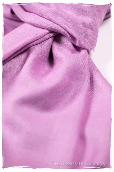 Bul Bul Lilac Kashmir Wool Scarf