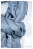 Bul Bul Kentucky Blue Kashmir Wool Scarf