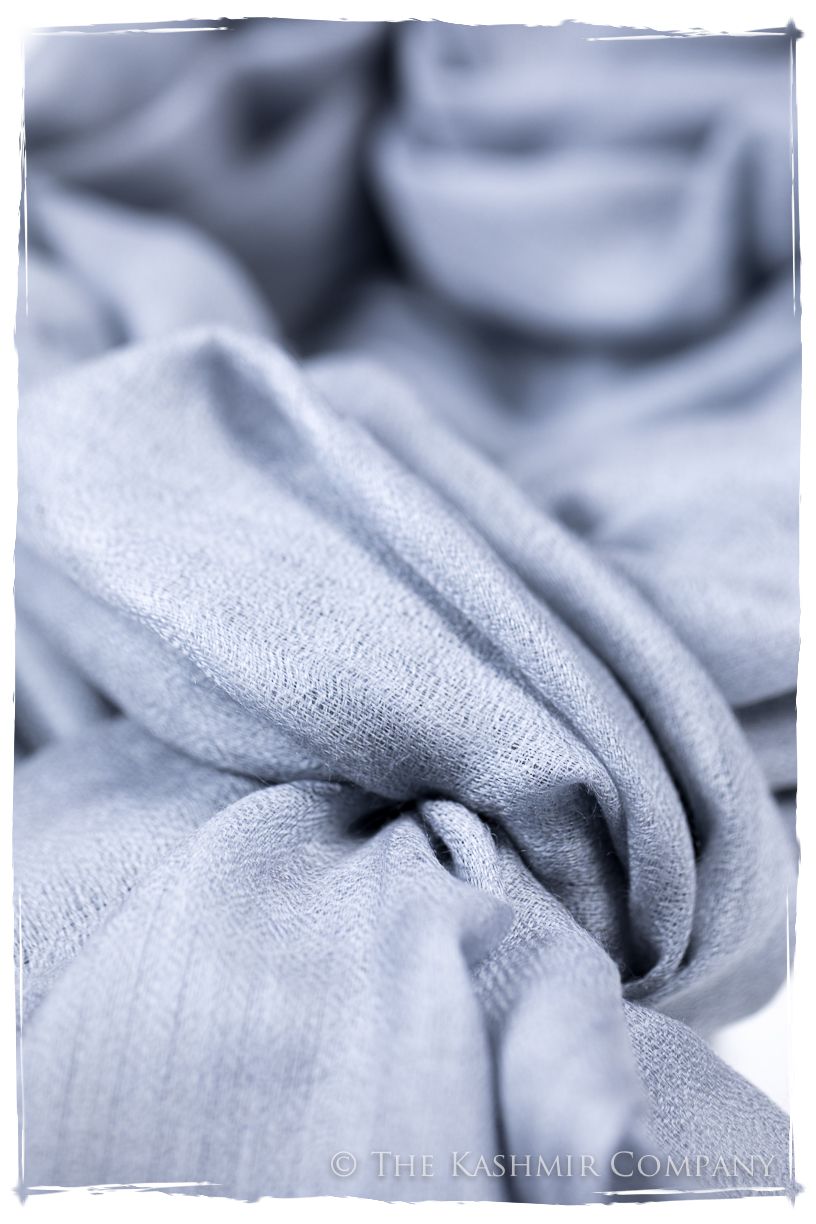 Bul Bul Country Blue Kashmir Wool Scarf