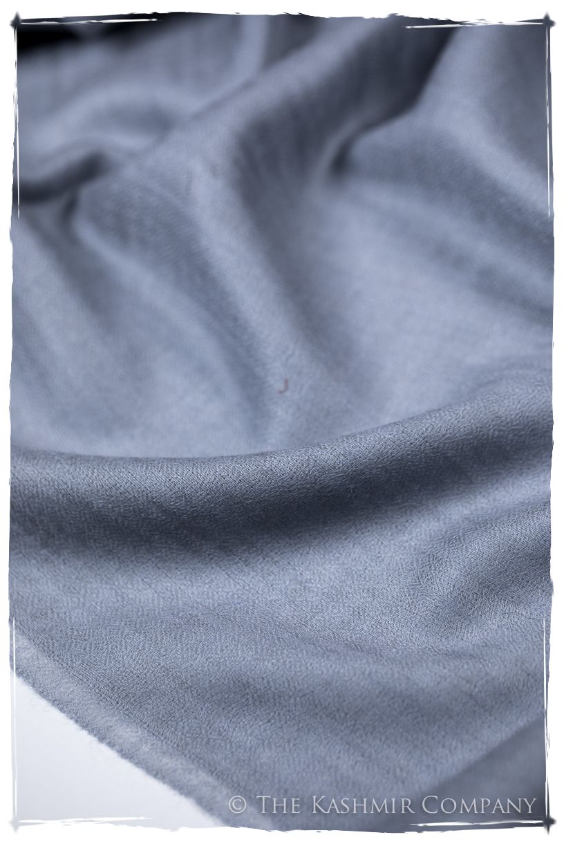 Bul Bul Country Blue Kashmir Wool Scarf