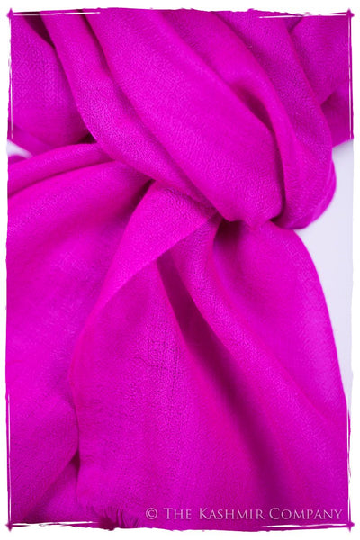 Bul Bul Cycadelic Pink Kashmir Wool Scarf