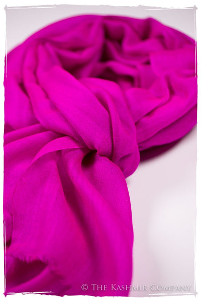 Bul Bul Cycadelic Pink Kashmir Wool Scarf